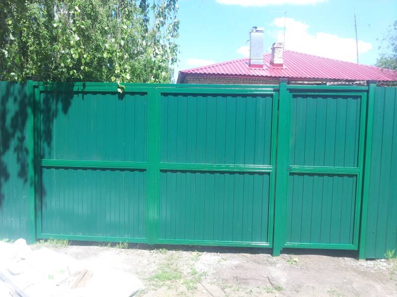 Распашные ворота