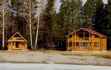 Красим дом из клееного бруса по правилам: этапы покраски