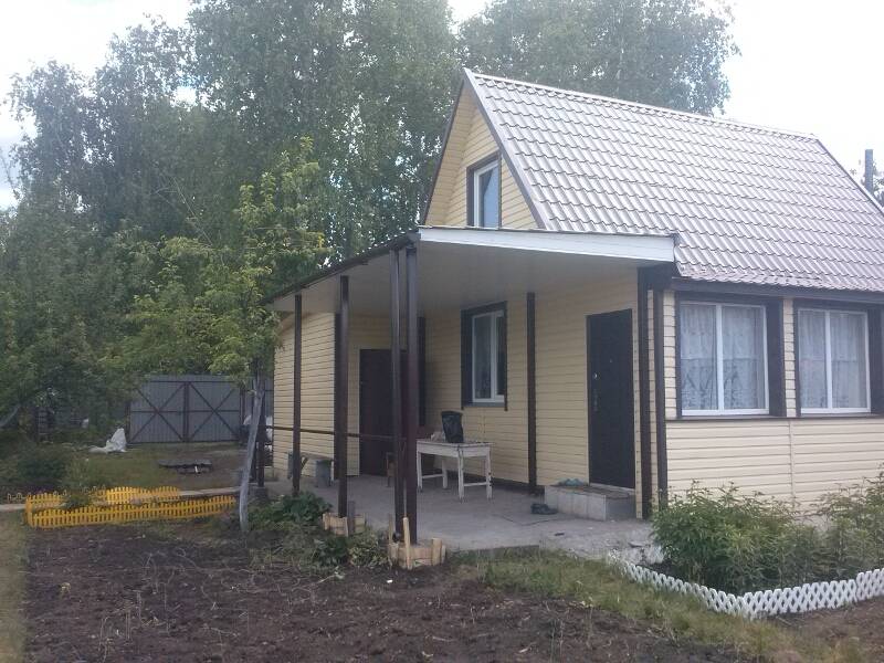 Кровля из металлочерепицы