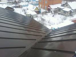 Монтаж фальцевой кровли