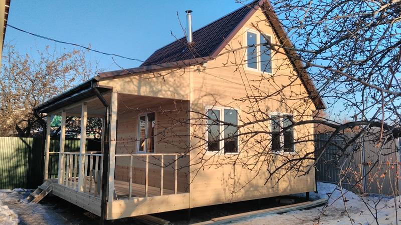 Каркасный дом. СНТ "Энергетик"