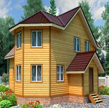 Проект дачного дома ДД200