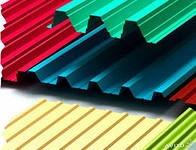 Применение профнастила при проведении кровельных работ
