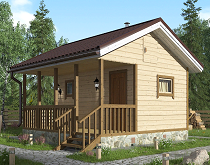Проекты каркасных бань