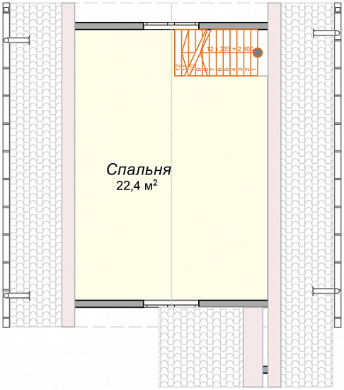 План 2 этажа
